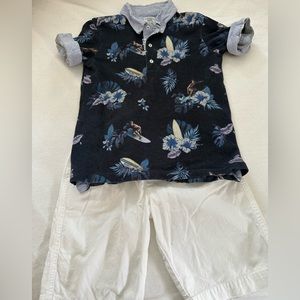 Lapin House Boys size 7 shorts set